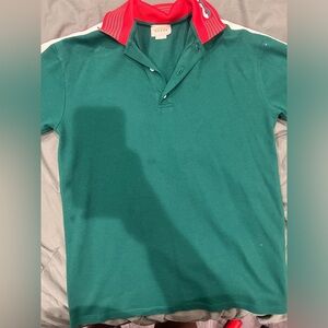 Boys Gucci polo shirt, green, size 12